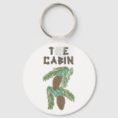 Die Hütte Schlüsselanhänger (Vorderseite)