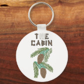 Die Hütte Schlüsselanhänger (Vorderseite)