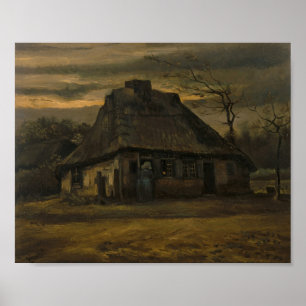 Die Hütte, Van Gogh Fine Art Poster