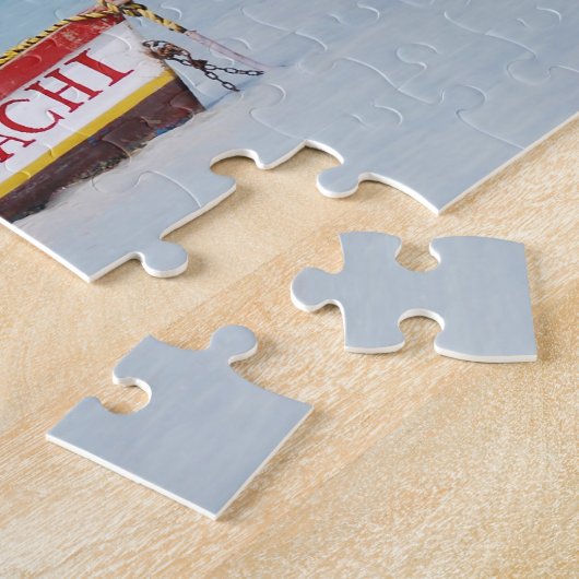 Die Hütten-Strand des Fischers Puzzle (Seite)