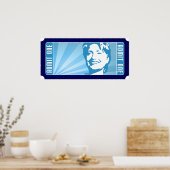 Die Hüttenklinik. die Eintrittskarte. Poster (Küche)