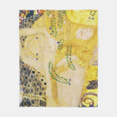 Die Hydra, Gustav Klimt Fleecedecke (Vorderseite)