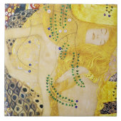 Die Hydra, Gustav Klimt Fliese (Vorderseite)
