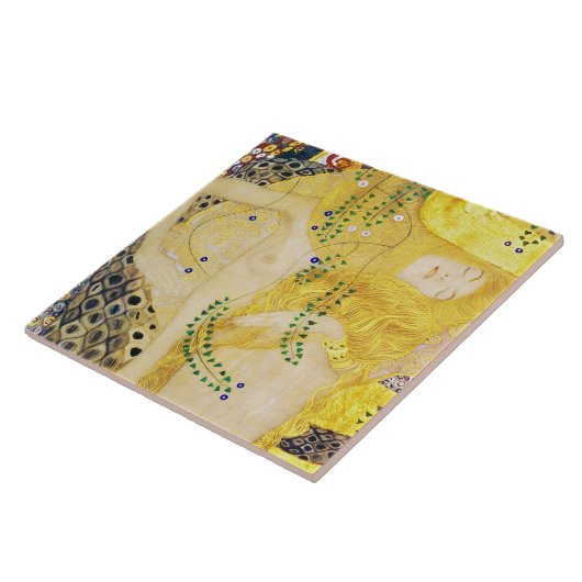 Die Hydra, Gustav Klimt Fliese (Seite)