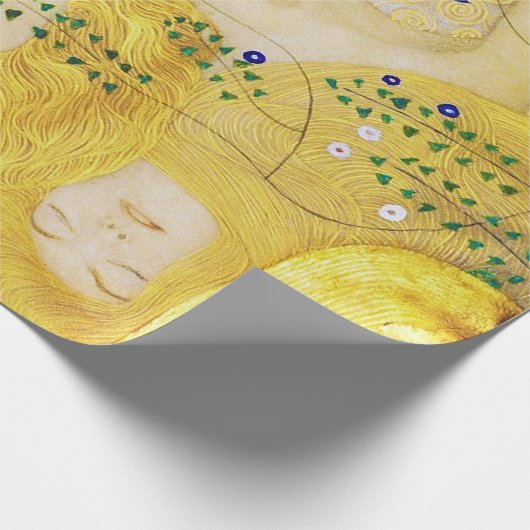 Die Hydra, Gustav Klimt Geschenkpapier (Ecke)