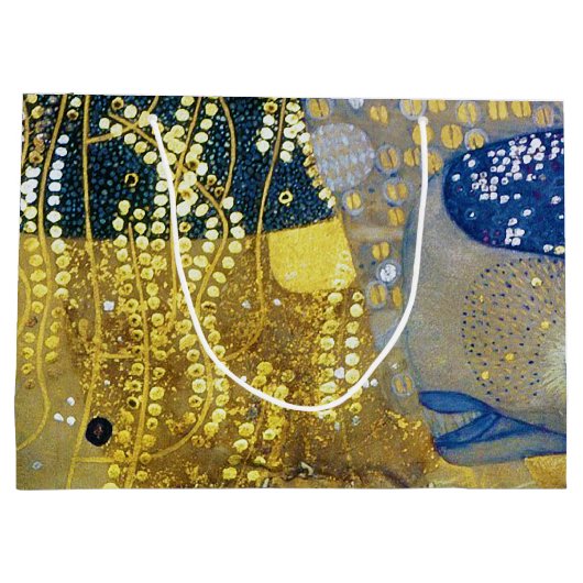 Die Hydra, Gustav Klimt Große Geschenktüte (Rückseite)