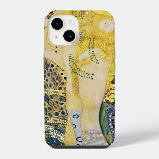 Die Hydra, Gustav Klimt iPhone Hülle (Rückseite)