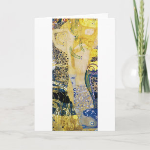 Die Hydra, Gustav Klimt Karte