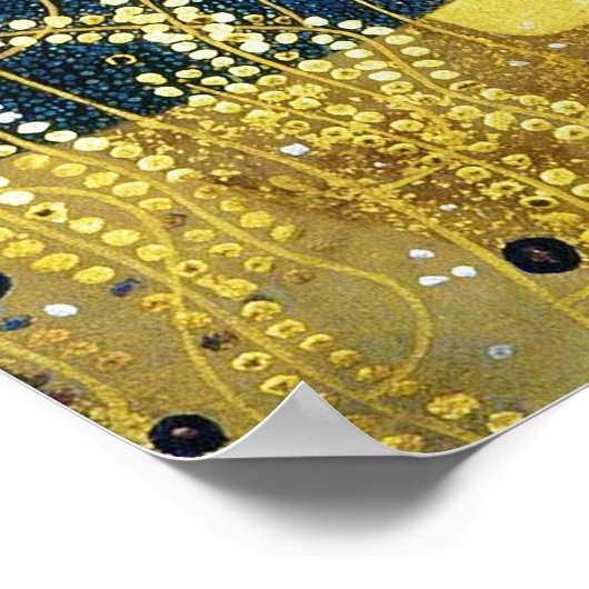 Die Hydra, Gustav Klimt Poster (Ecke)