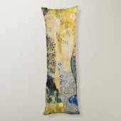 Die Hydra, Gustav Klimt Seitenschläferkissen (Rückseite (Vertikal))