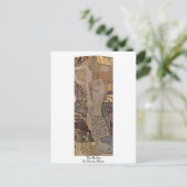 Die Hydra von Gustav Klimt Postkarte (Stehend Vorderseite)