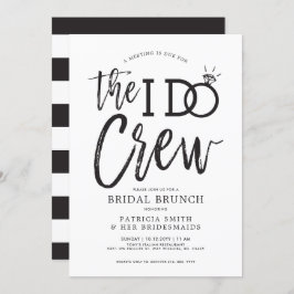Die I-Crew | Bridal Crew Brunch Einladung