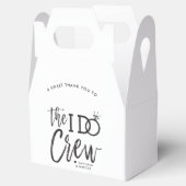 Die I-Crew | Hochzeitsfeier Geschenkschachtel (Geöffnet)