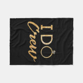 Die I Do Crew Fleecedecke (Vorderseite (Horizontal))