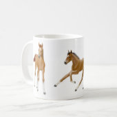 Die i-Liebe-Fohlen-Tasse Kaffeetasse (Vorderseite Links)