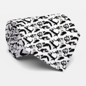 Die i-Liebetuxedo-Katzen-Krawatte Krawatte (Gerollt)