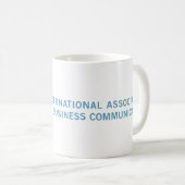 Die IABC Logo-Tasse Kaffeetasse (VorderseiteRechts)