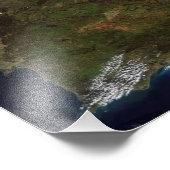 Die iberische Halbinsel Fotodruck (Ecke)