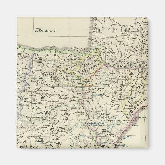 Die iberische Halbinsel Magnet (Vorne)