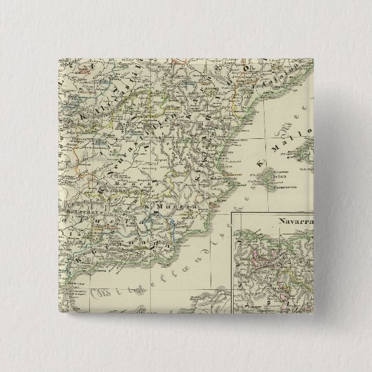 Die iberische Halbinsel von Anfang an Button (Vorderseite)
