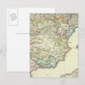 Die iberische Halbinsel zu ihrer Kirche Postkarte (Vorne/Hinten)
