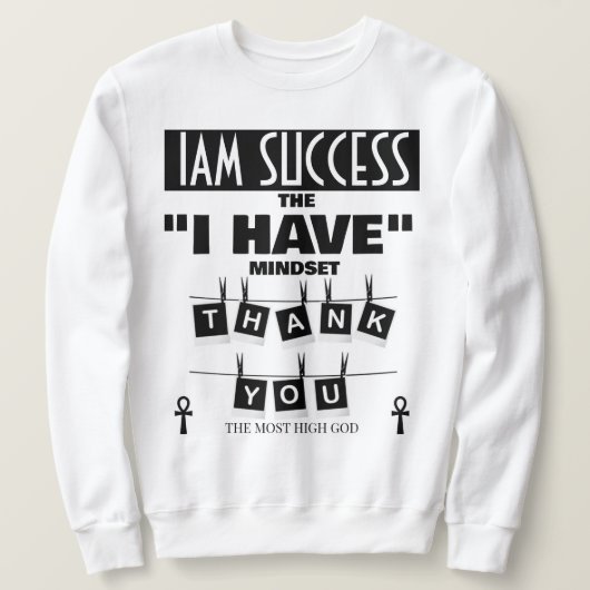 DIE ICH-HABE-DENKWEISE SWEATSHIRT (Design vorne)