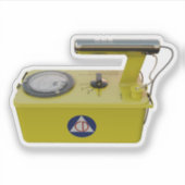 Die Iconic CD V-700 Geiger Counter Aufkleber (Vorderseite)