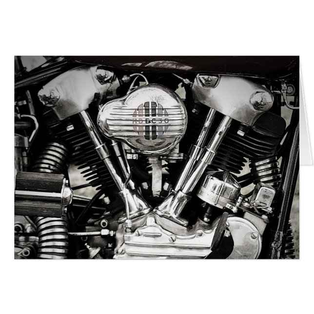 Die iconic Motorkarte (Vorderseite (Horizontal))