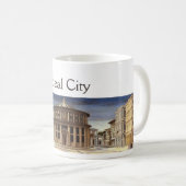 DIE IDEALE STADT/RENAISSANCE-ARCHITEKTUR, ARCHITEK KAFFEETASSE (VorderseiteRechts)