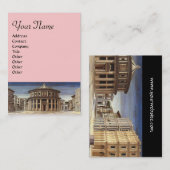 DIE IDEALE STADT VISITENKARTE (Vorne/Hinten)