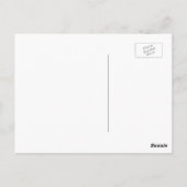 Die Ideen Trumps Hashtag Postkarte (Rückseite)