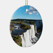 Die Iguaçu-Wasserfälle 3 Keramik Ornament (Rechts)