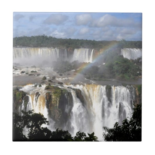 Die Iguaçu-Wasserfälle 7 Fliese (Vorderseite)