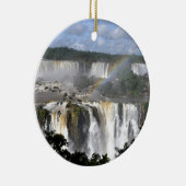 Die Iguaçu-Wasserfälle 7 Keramik Ornament (Rechts)