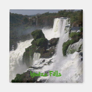 Die Iguaçu-Wasserfälle Magnet