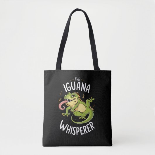 DIE IGUANA WHISPERIN TASCHE (Vorderseite)