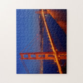 Die ikonenhafte Brücke mit San Francisco Puzzle (Vertikal)