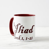 Die Ilias Tasse (Vorderseite Links)