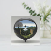 Die Illusion der Realität: Die moralische Wut Einladung (Stehend Vorderseite)