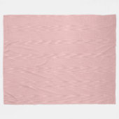 Die Illusion von rosa Moiré Fleecedecke (Vorderseite (Horizontal))