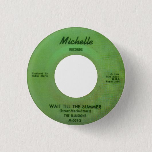 Die Illusionen - Wartezeit bebauen den Sommer Button (Vorderseite)