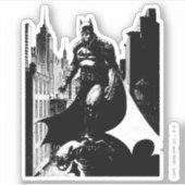 Die Illustration des Comic Batman Aufkleber (Vorderseite)