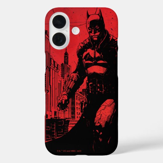 Die Illustration des Comic Batman Case-Mate iPhone Hülle (Rückseite)