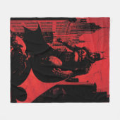 Die Illustration des Comic Batman Fleecedecke (Vorderseite (Horizontal))
