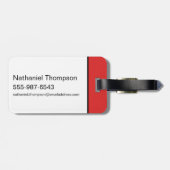 Die Illustration des Comic Batman Gepäckanhänger (Rückseite horizontal)