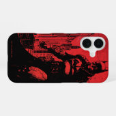 Die Illustration des Comic Batman iPhone 16 Hülle (Rückseite (Horizontal))