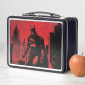 Die Illustration des Comic Batman Metall Brotdose (Beispiel)