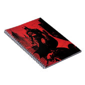 Die Illustration des Comic Batman Notizblock (Rechte Seite)