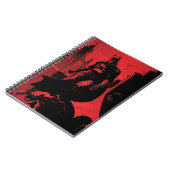 Die Illustration des Comic Batman Notizblock (Linke Seite)