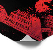 Die Illustration des Comic Batman Poster (Ecke)